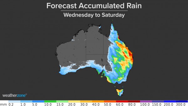 Rain, storms and low solar on the horizon for eastern Australia