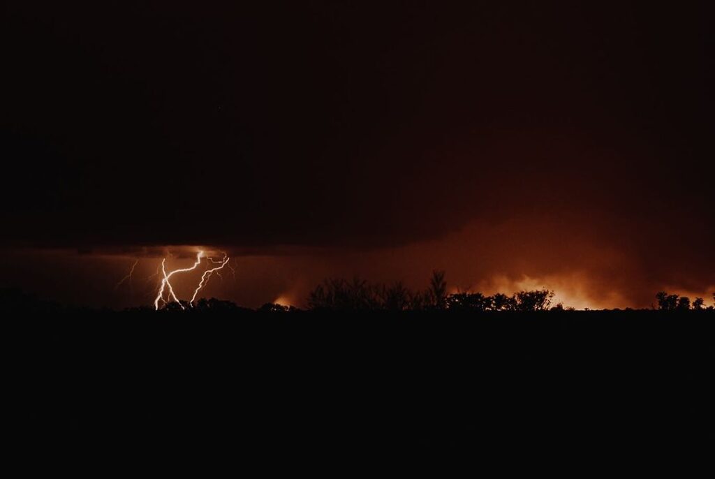 one million lightning strikes. WA